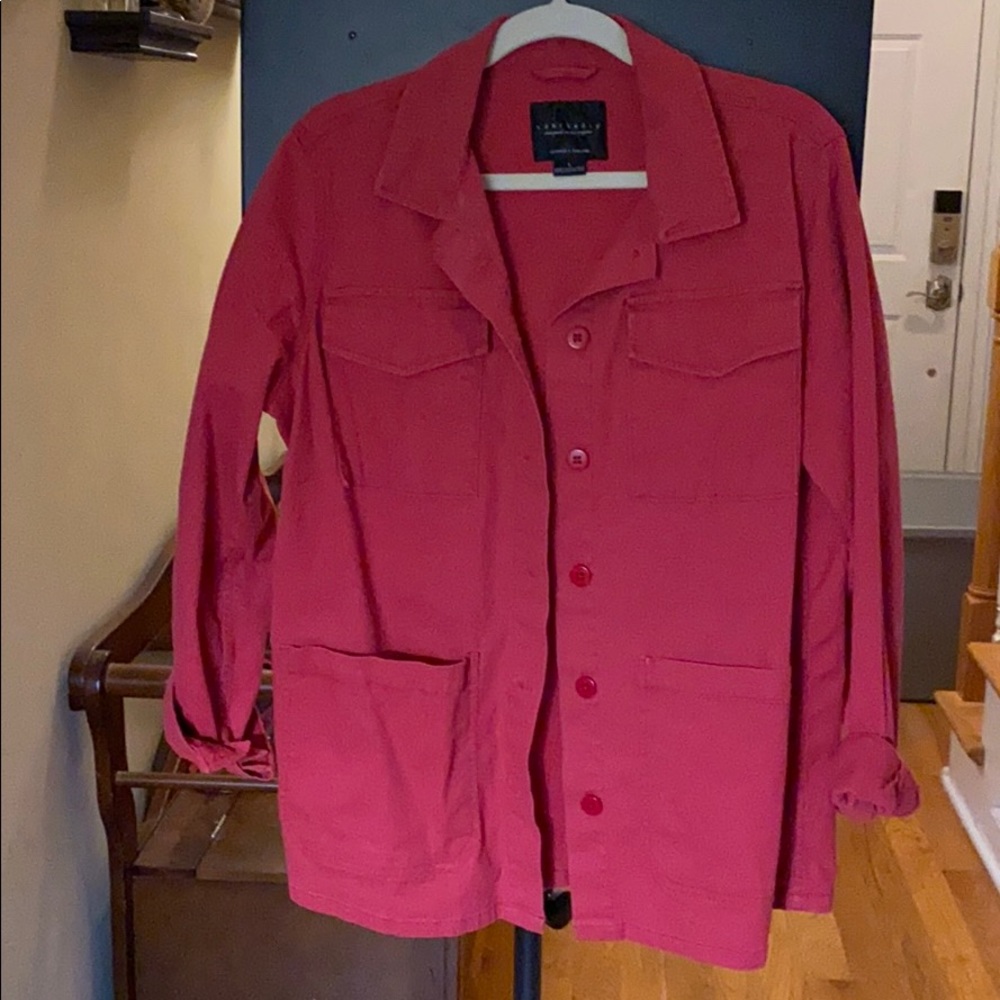 Red jacket